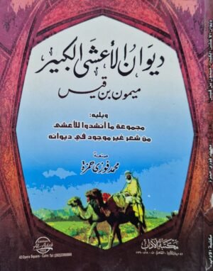 ديوان الأعشى الكبير ميمون بن قيس \ غلاف