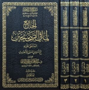 الجامع لما في الصحيحين (المتفق عليه) مع تسجيل صوتي للأحاديث (نسخة الحواشي) \ 3 مجلدات